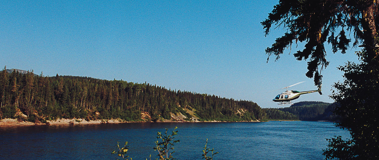 La majestueuse rivière Moisie