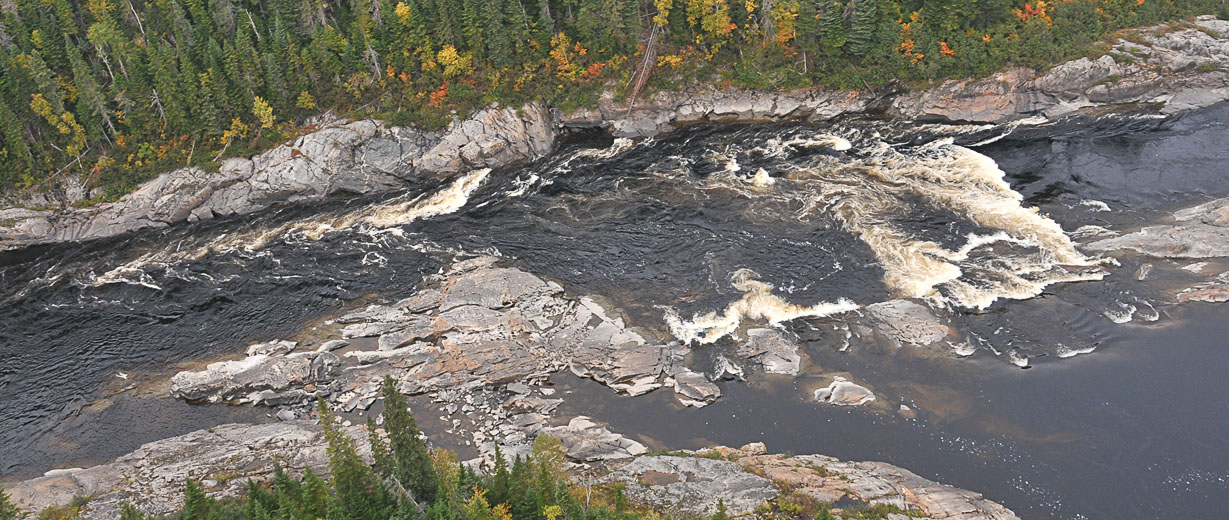 La majestueuse rivière Moisie