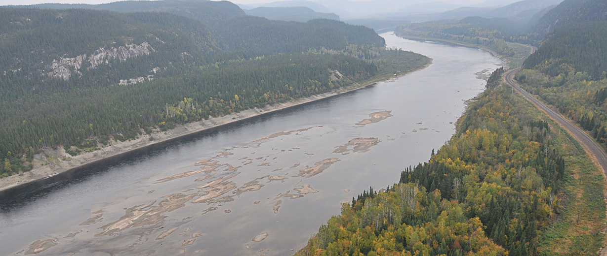 La majestueuse rivière Moisie