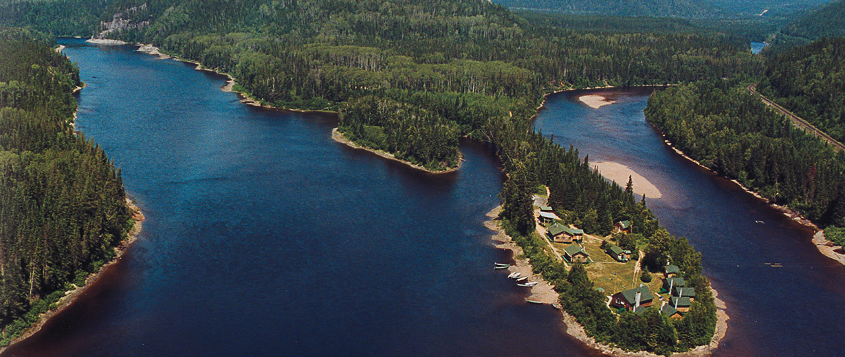 La majestueuse rivière Moisie