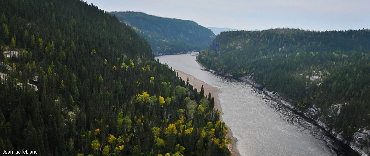 La majestueuse rivière Moisie